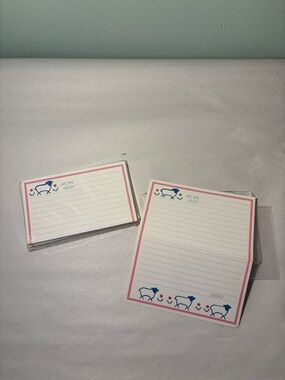 Collector’s Gallery Recipe Note Cards with Protectors